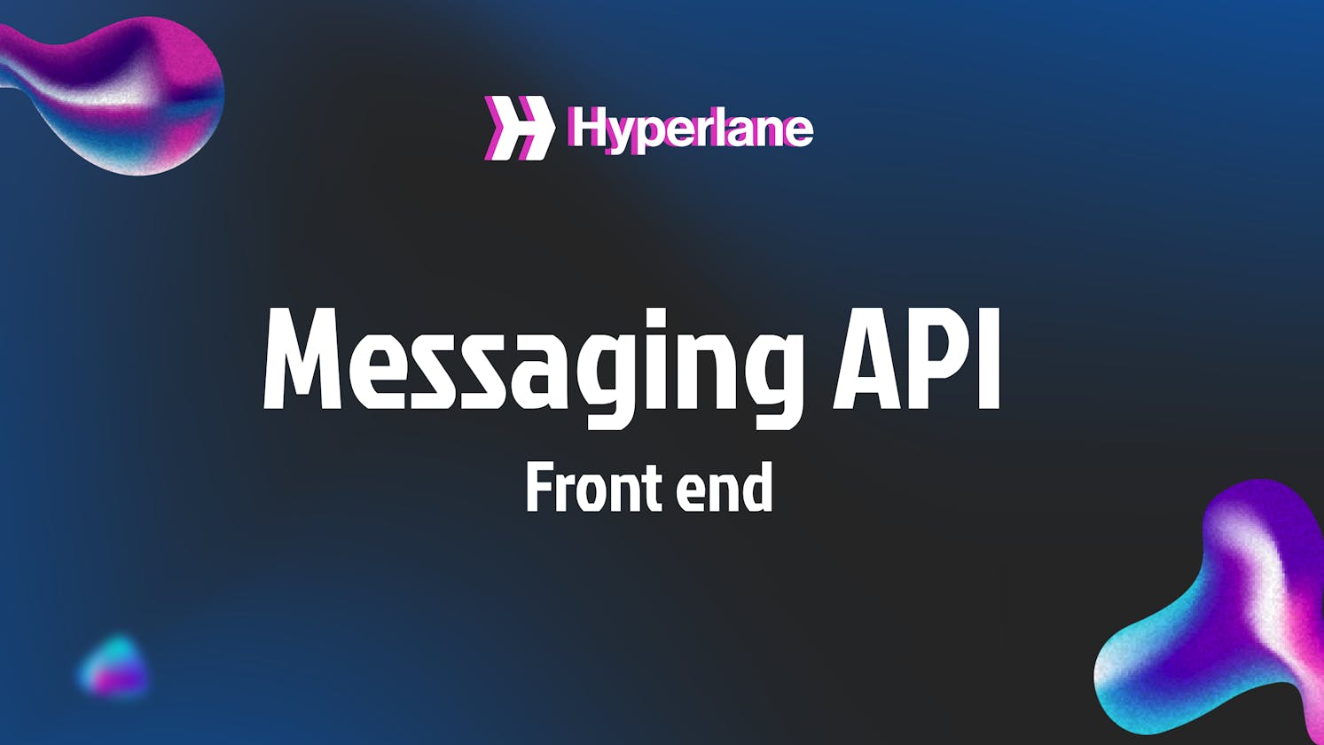 Messaging API - Frontend