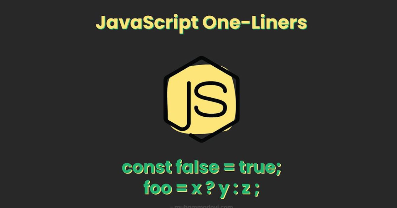 Mastering JavaScript One-Liners: Part 2