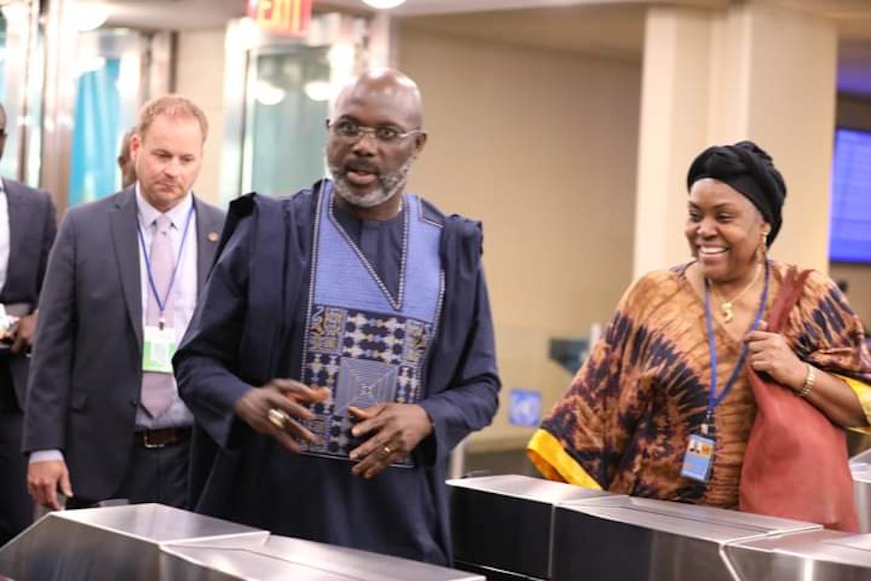 Pres. Weah Attends UNGA Opening Session ---Addresses World Leaders Tomorrow