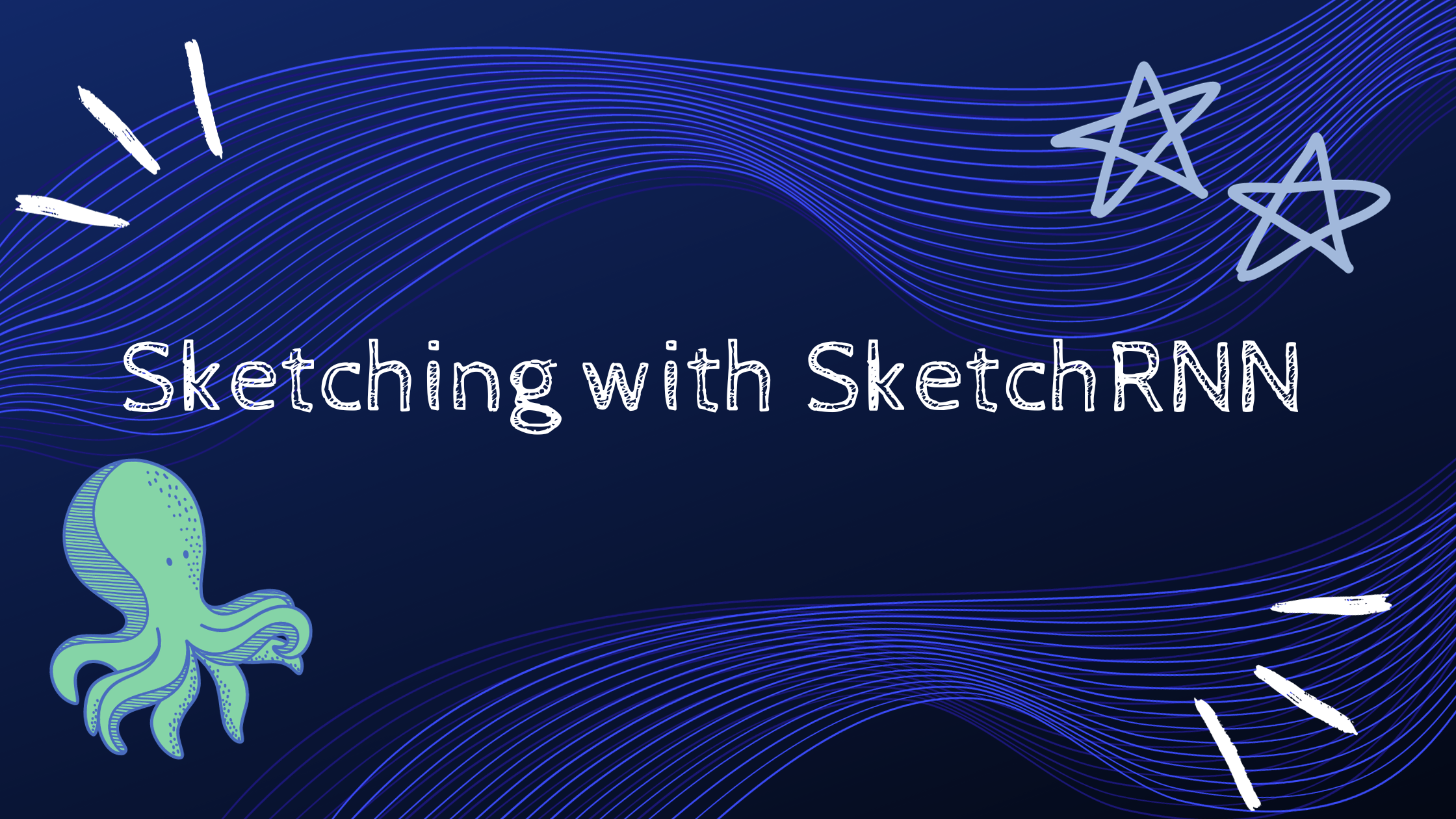 SketchRNN: When Technology meets Art