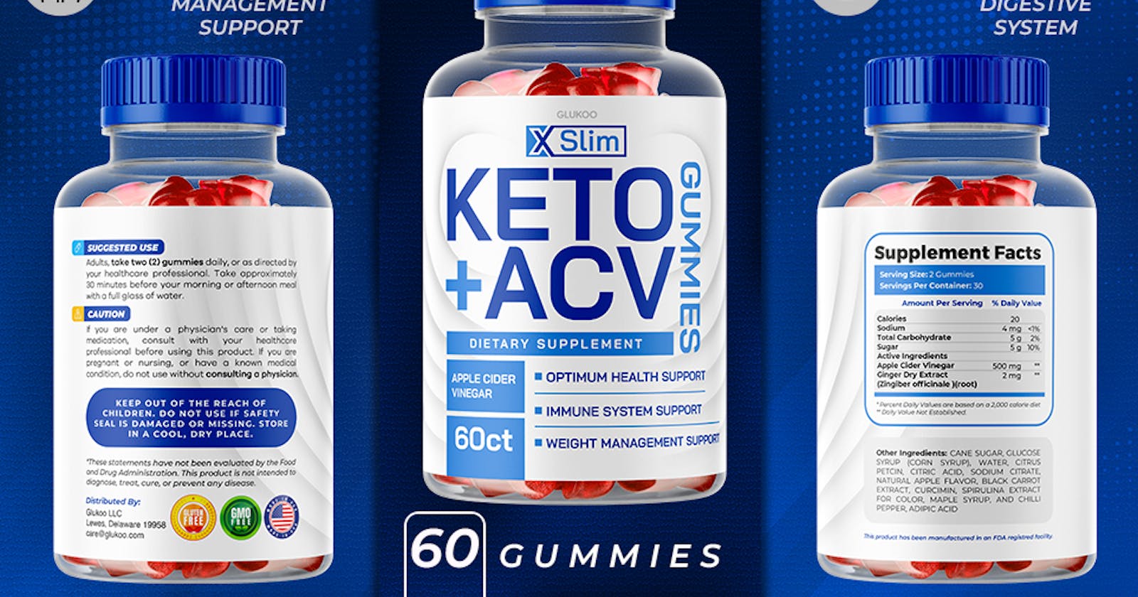 XSlim Keto ACV Gummies Reviews 100% Certified By Specialist!