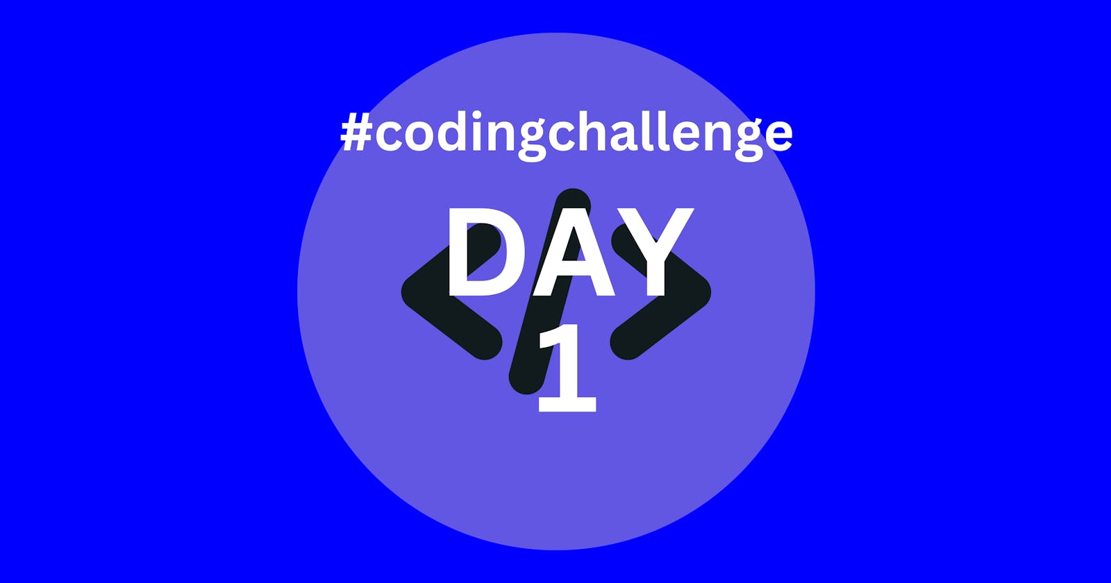 Starting 180 Day Coding Challenge: Day 1/180