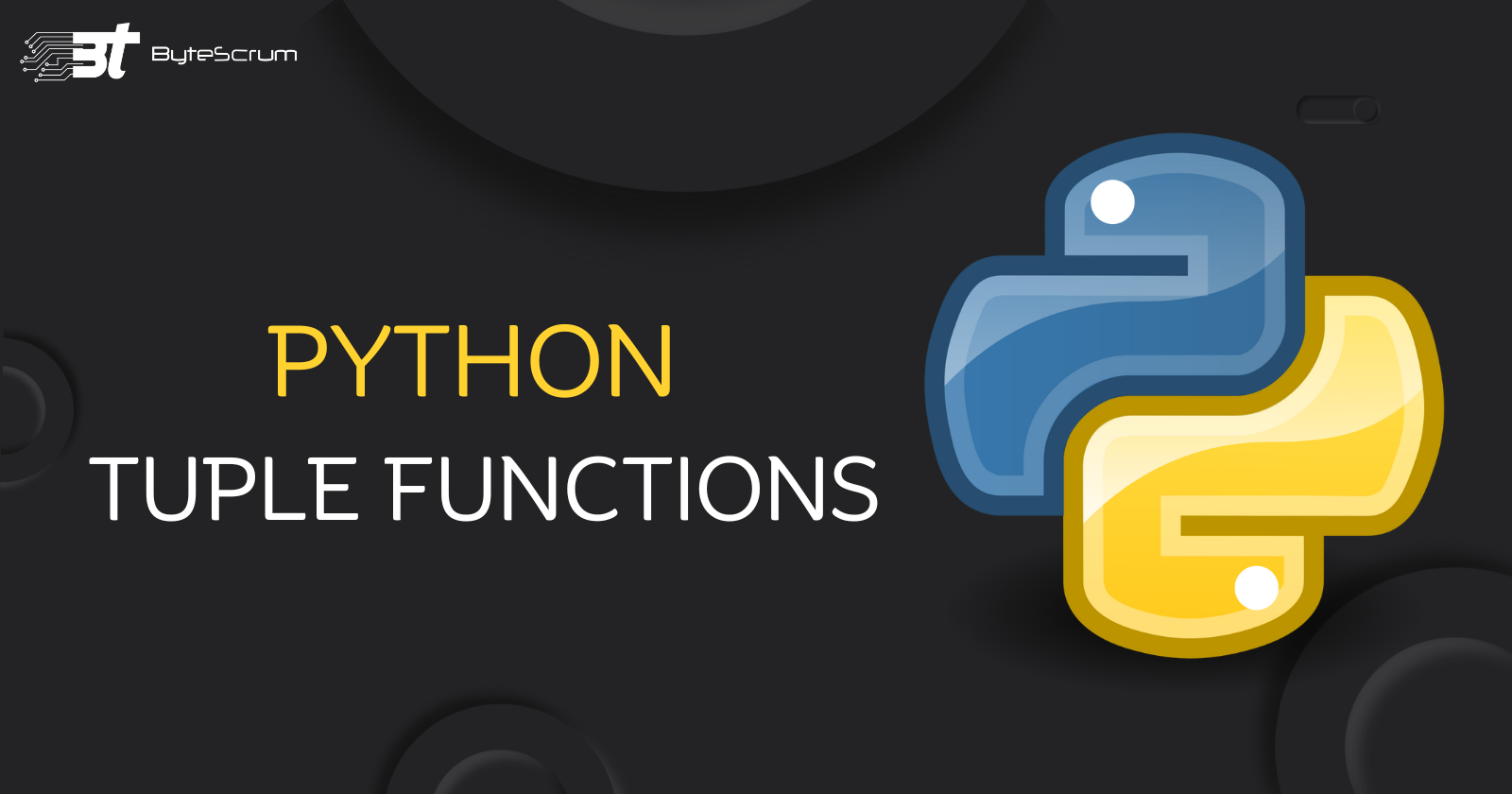 Python Tuple Functions