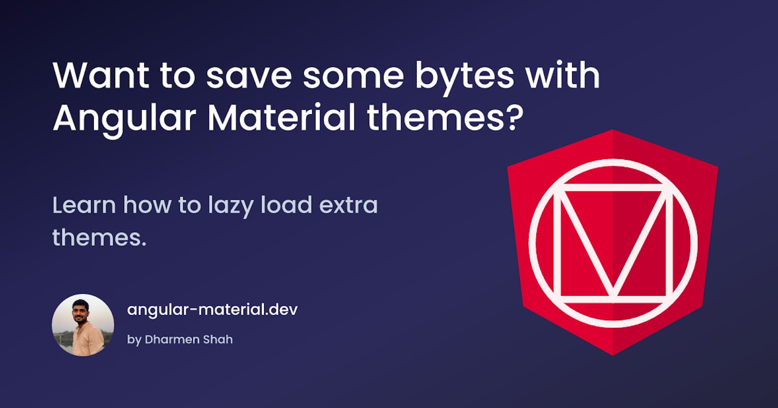 Save some bytes when using multiple themes in angular material components