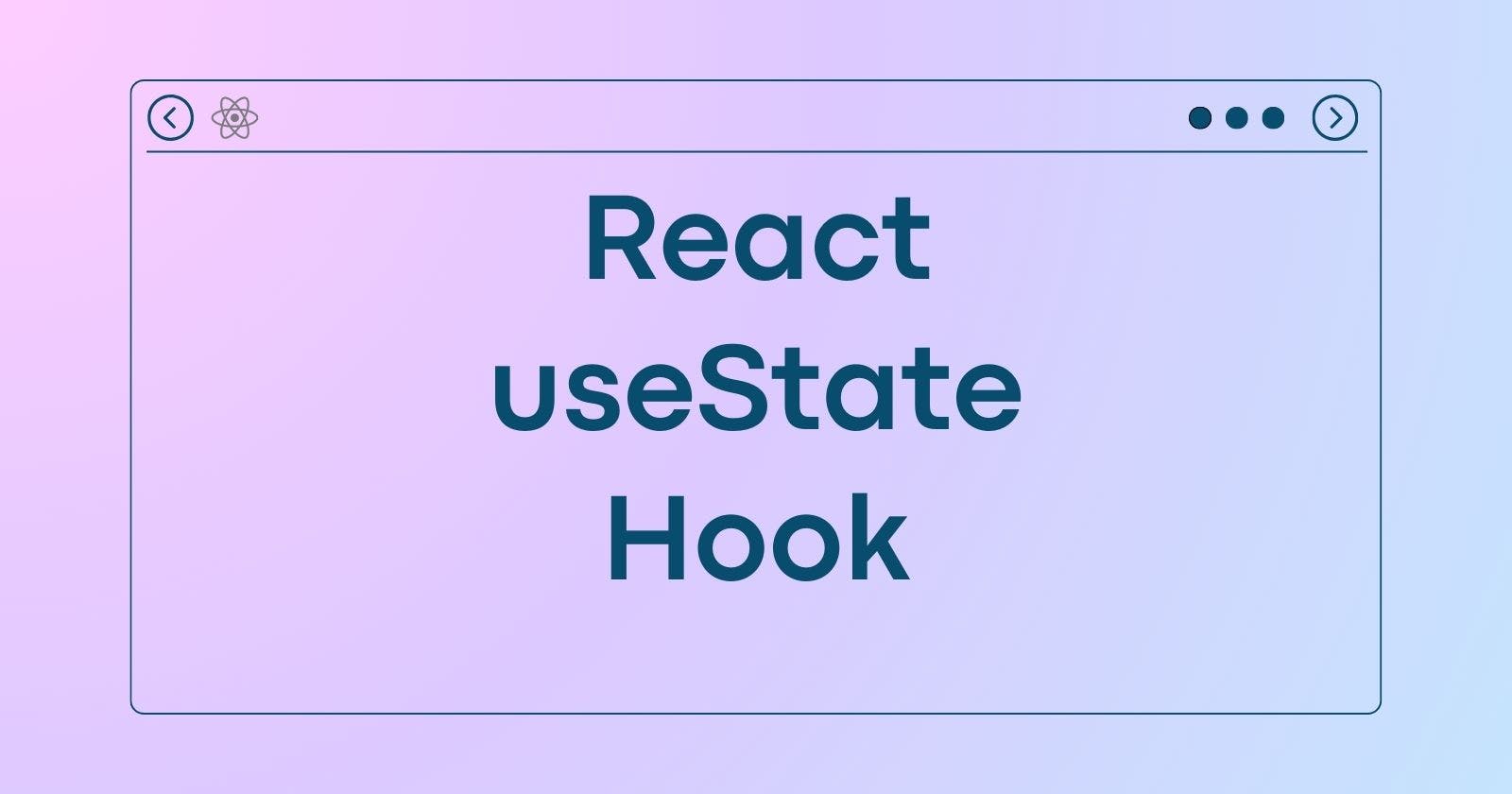 React useState hook