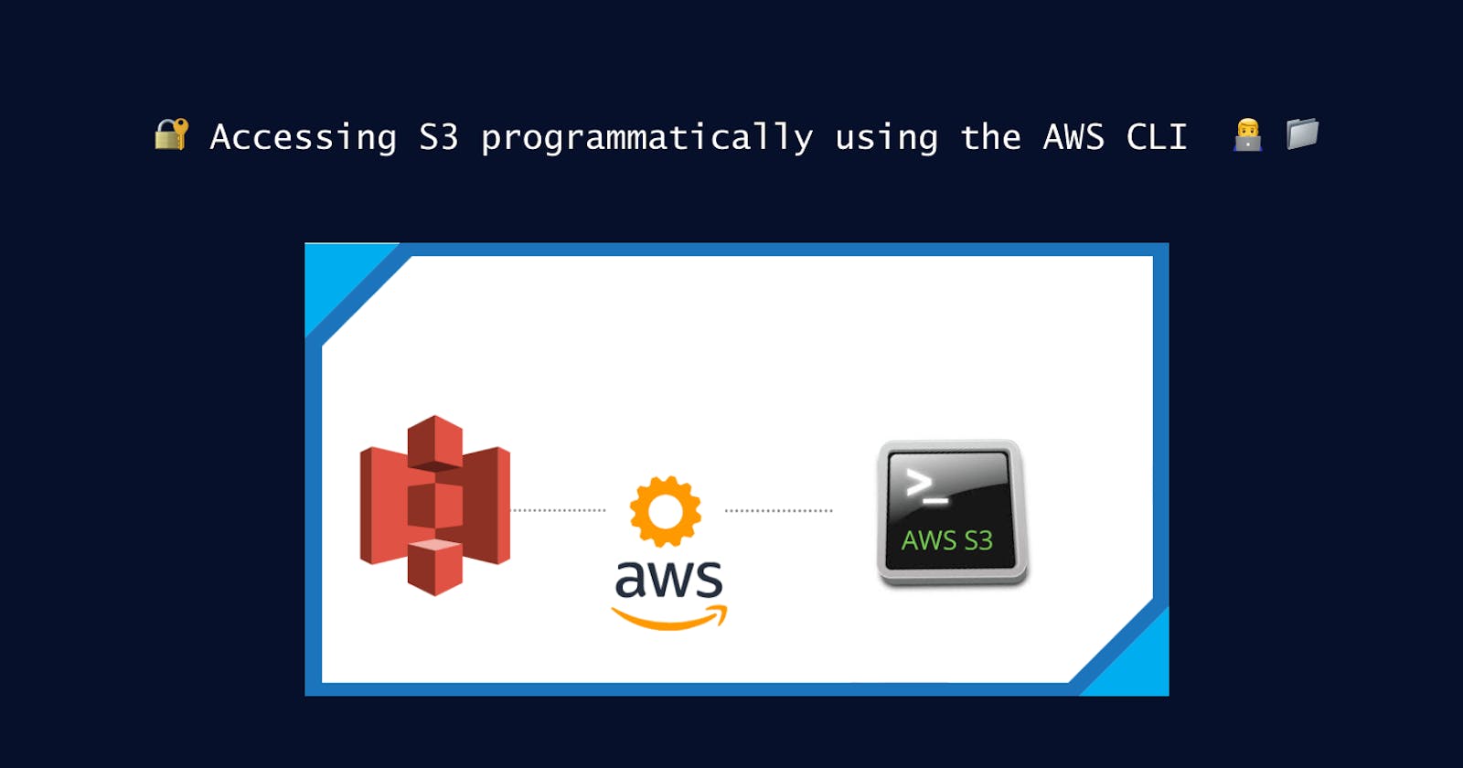 🔐 Accessing S3 resource programmatically using the AWS CLI  👨‍💻 📁