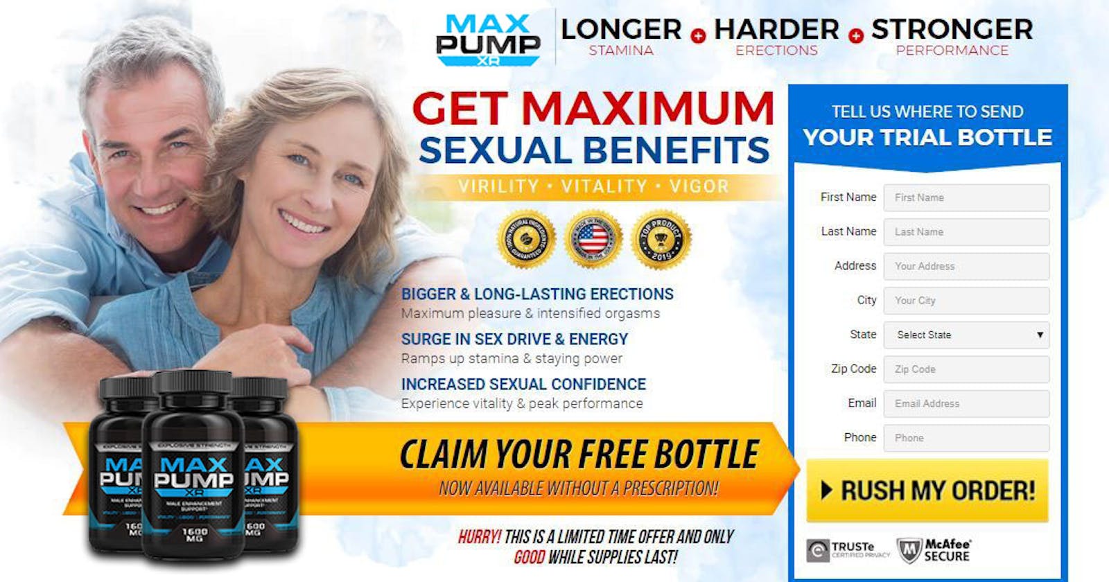 Max PumpXR Male Enhancement Ingredients | Scam Or Legit?