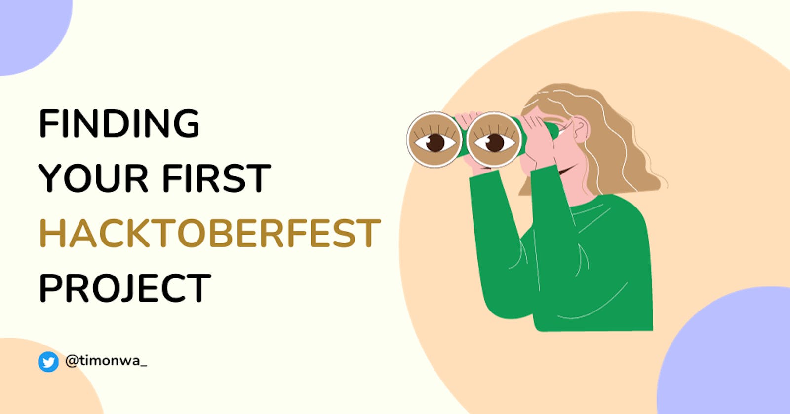 Finding Your First Hacktoberfest Project: A Step-by-Step Guide