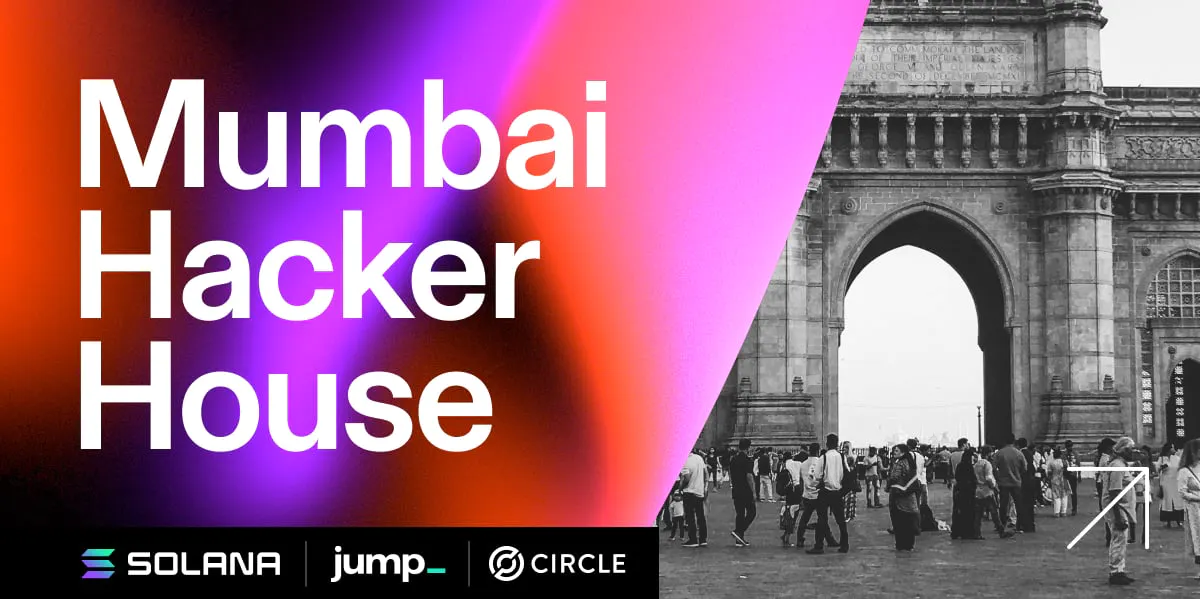 Title: Four Days of Innovation and Fun: Solana Hacker House Mumbai at JW Marriott
