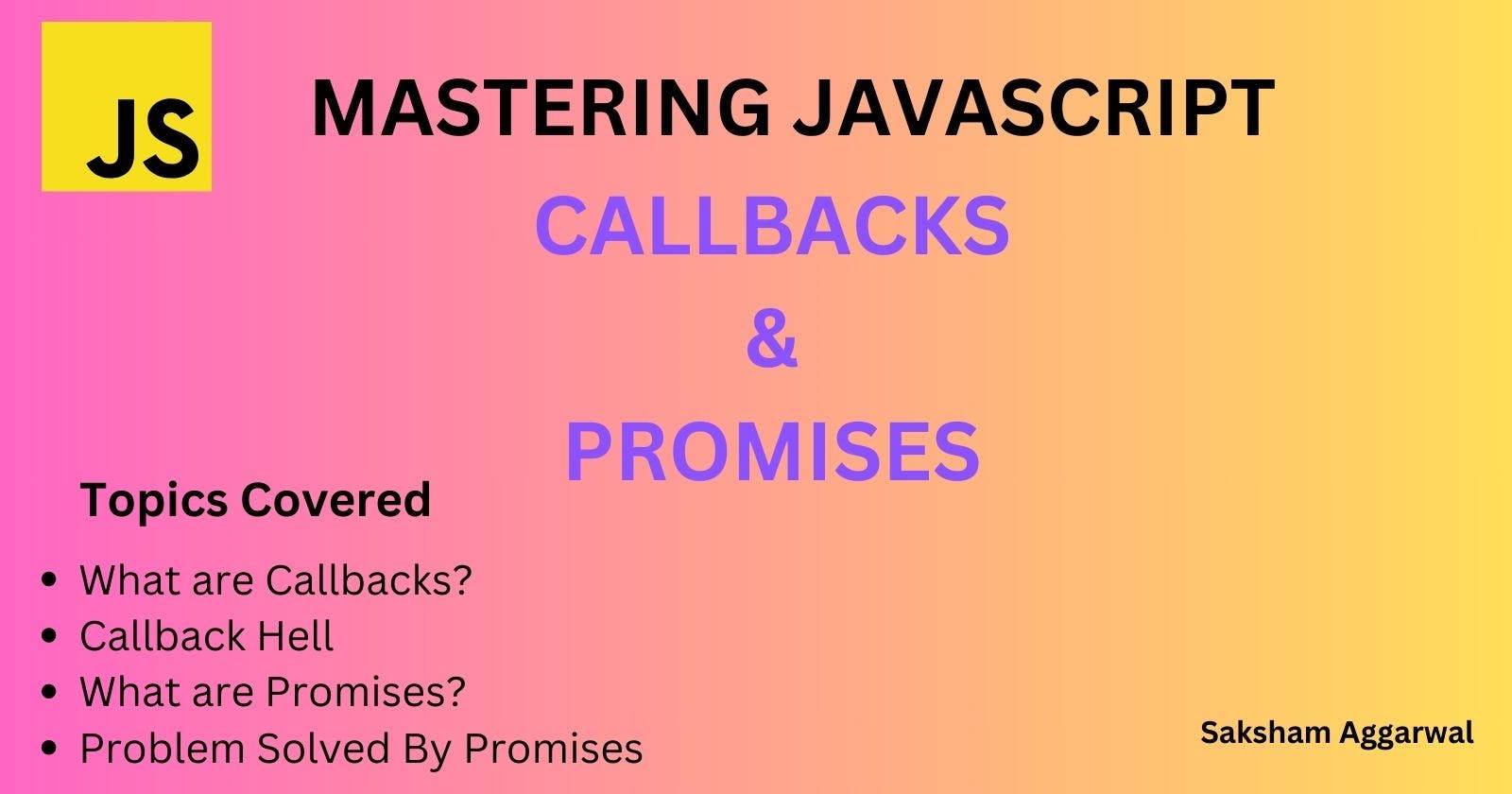 Uncovering Callbacks and Promises in JavaScript