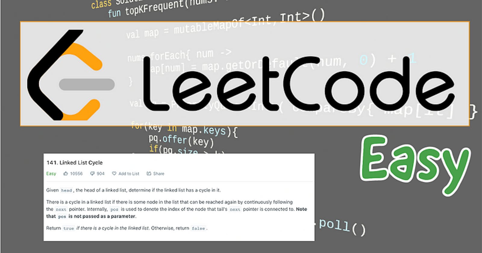 Leetcode: Linked List Cycle (Kotlin)
