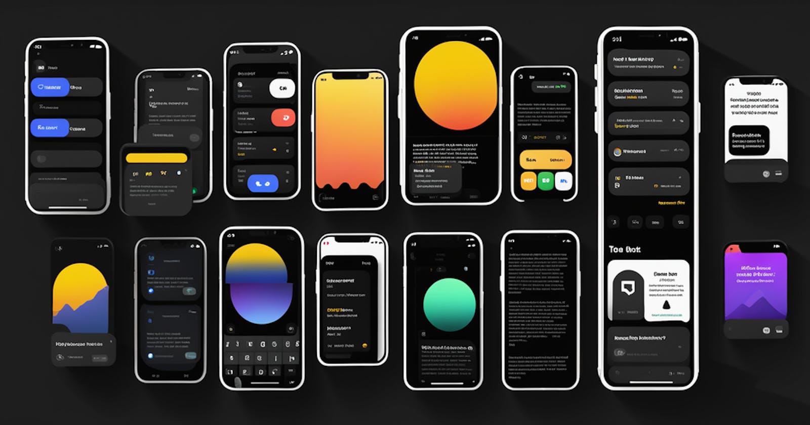Dark mode design considerations for mobile apps