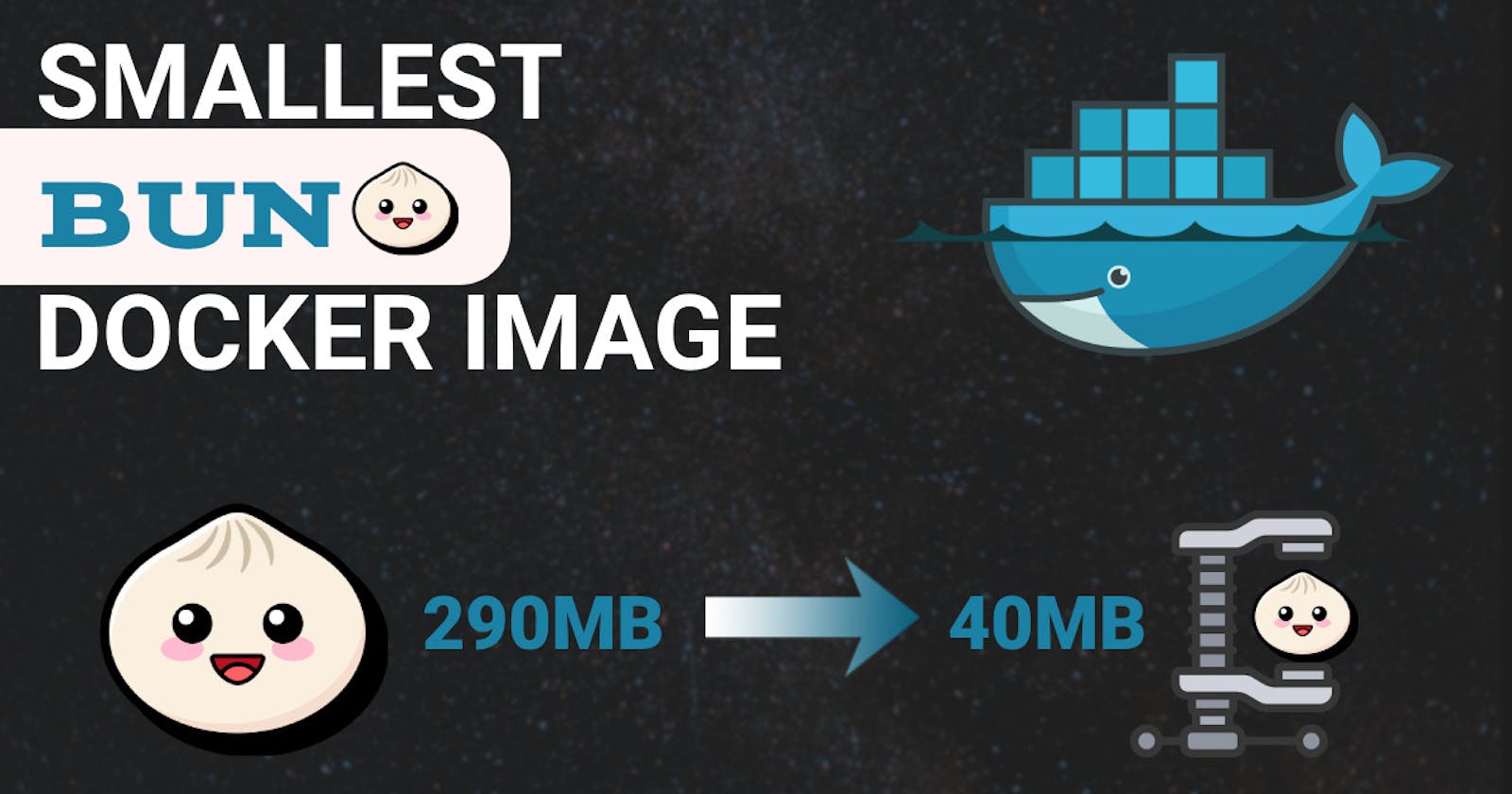 How I made the smallest Bun Docker image