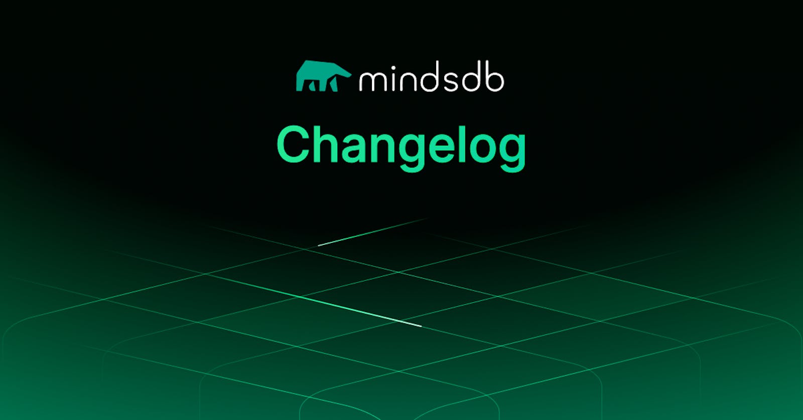 Cover Image for MindsDB Change Log