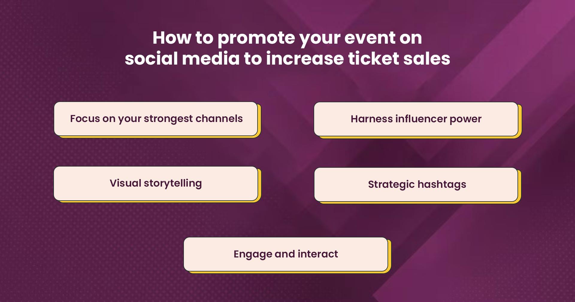 Tips to promote your event on social media