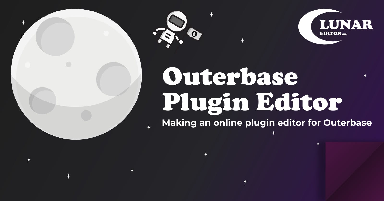Lunar Editor: Online Editor for Outerbase Plugins