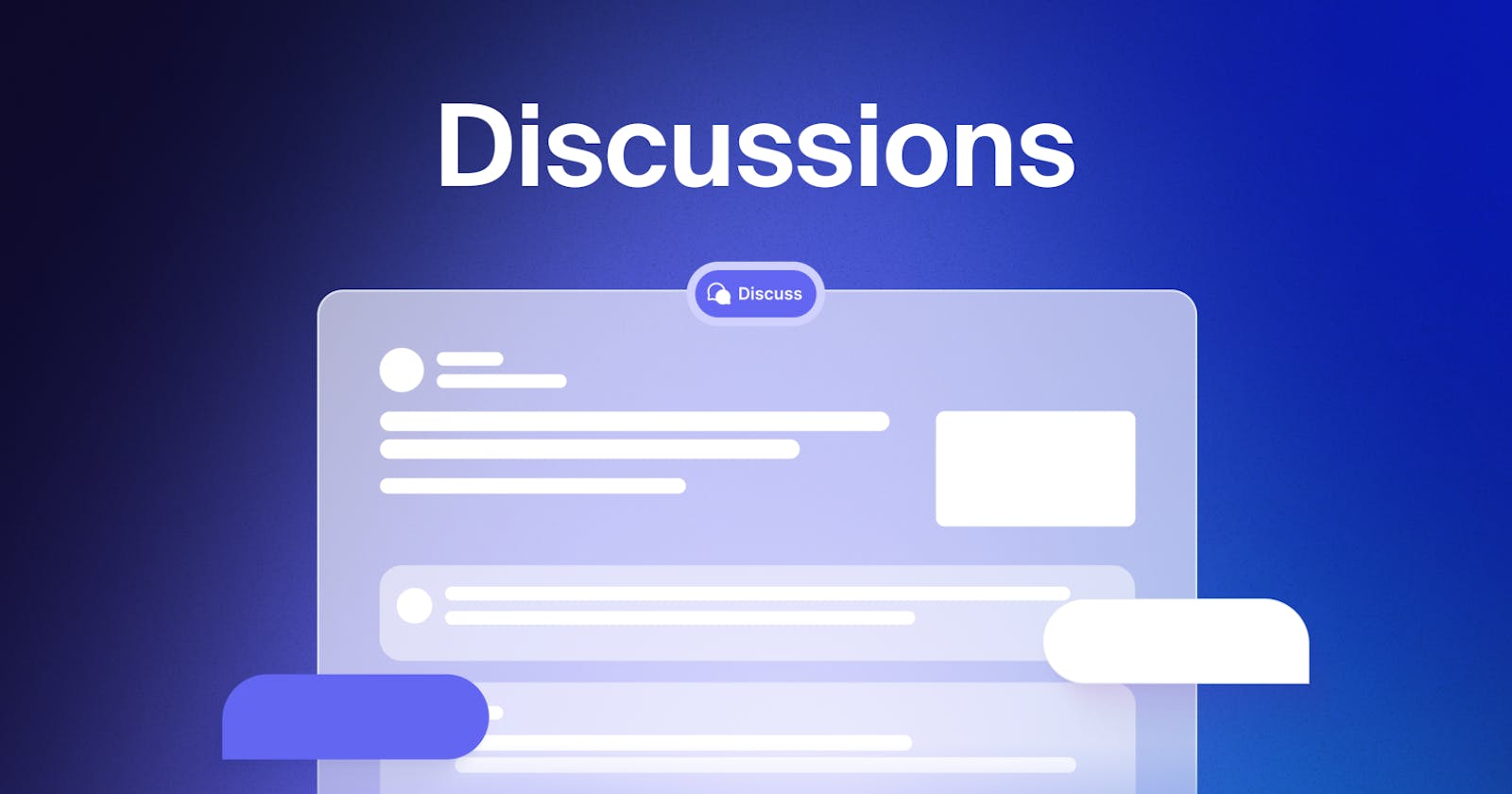 Launching Discussions: A dedicated space for article comments
