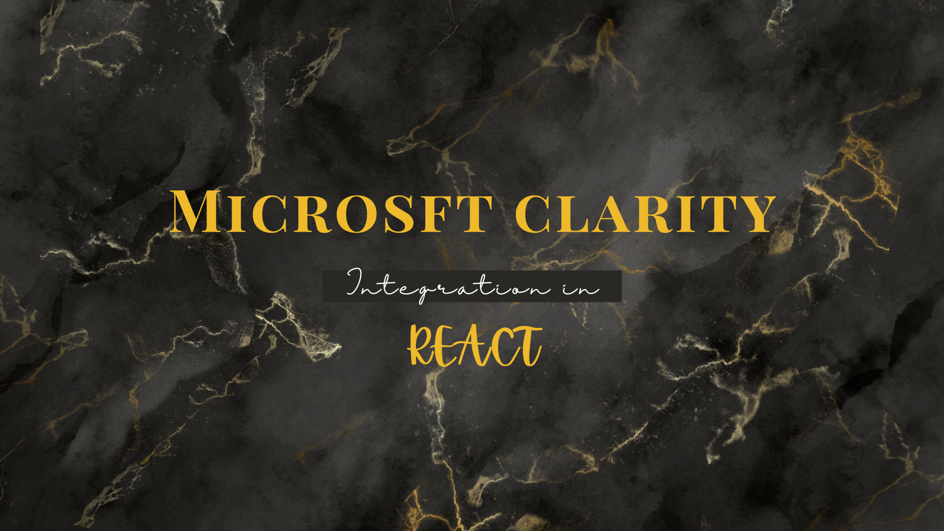 Seamlessly Integrating Microsoft Clarity in React Application