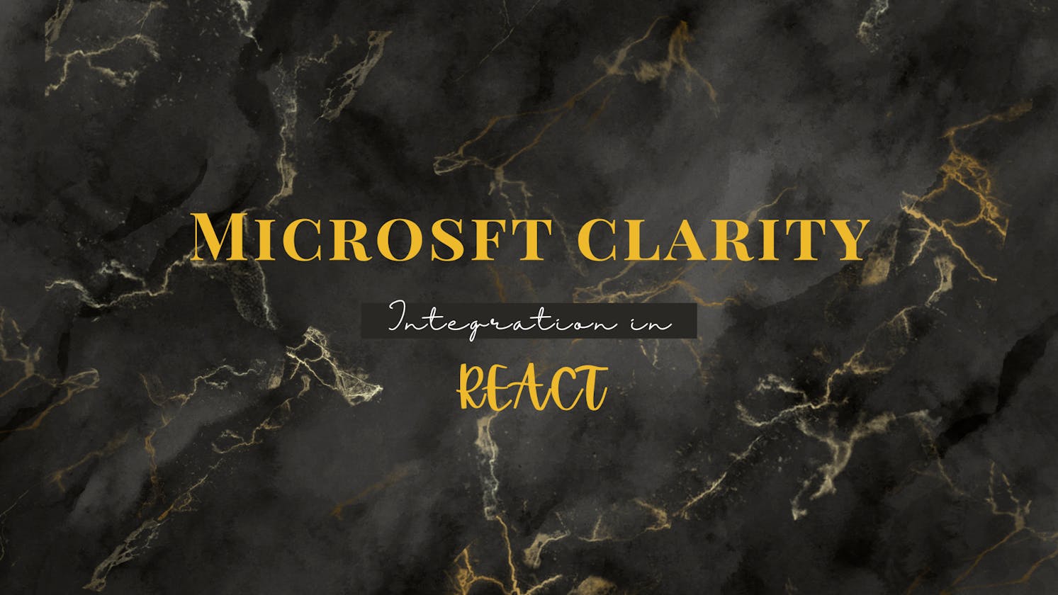 Seamlessly Integrating Microsoft Clarity in React Application