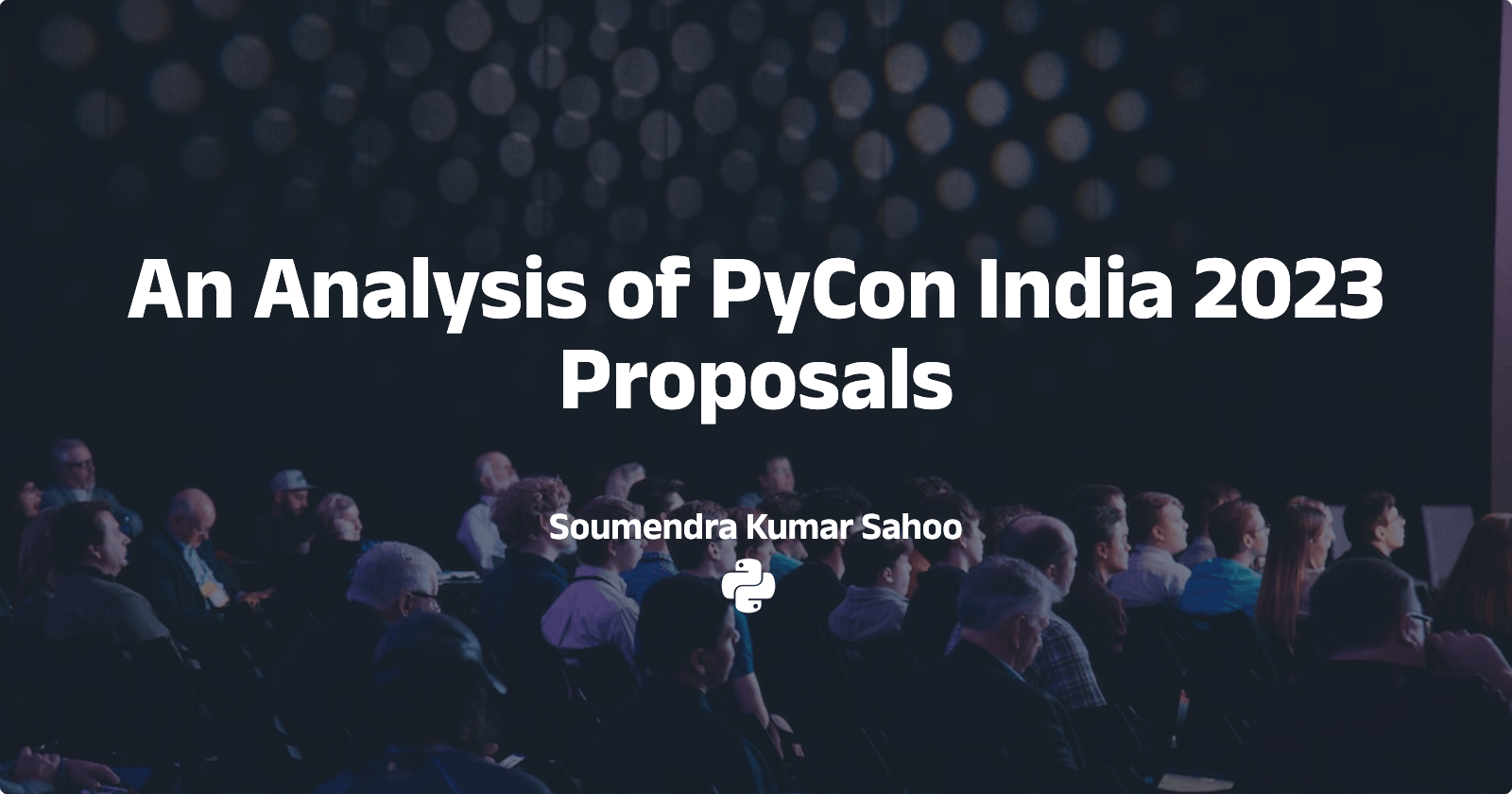 An Analysis of PyCon India 2023 Proposals