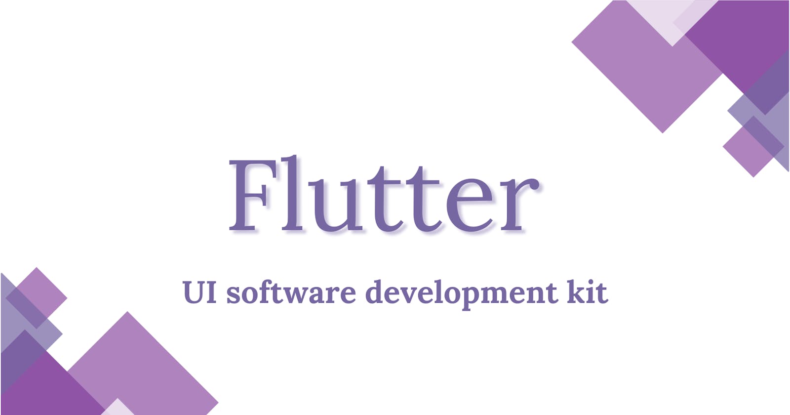 Getting started with Flutter