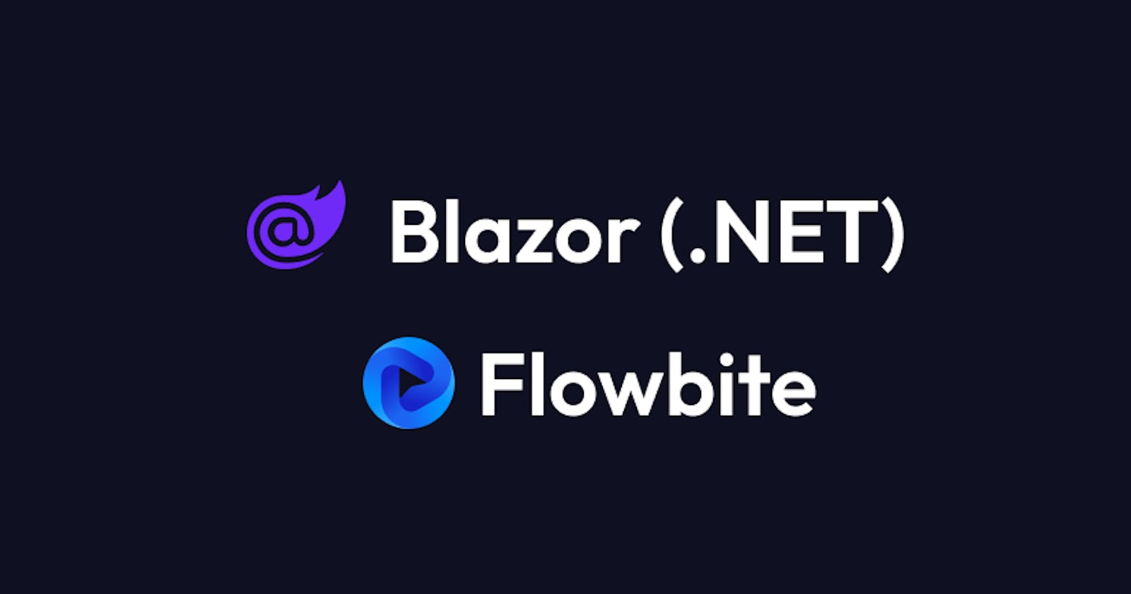 How to create a new Blazor (.NET) project and configure it with Flowbite and Tailwind CSS