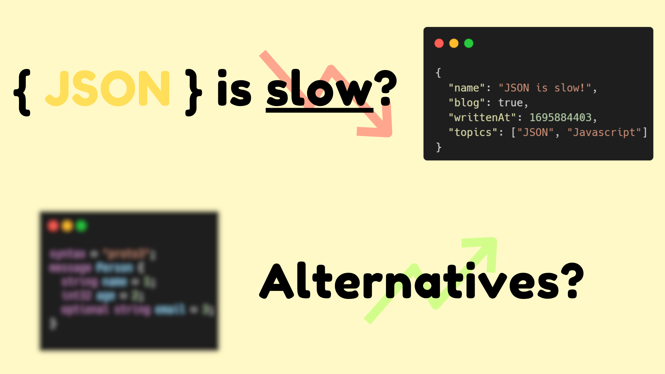 JSON is incredibly slow: Here’s What’s Faster!