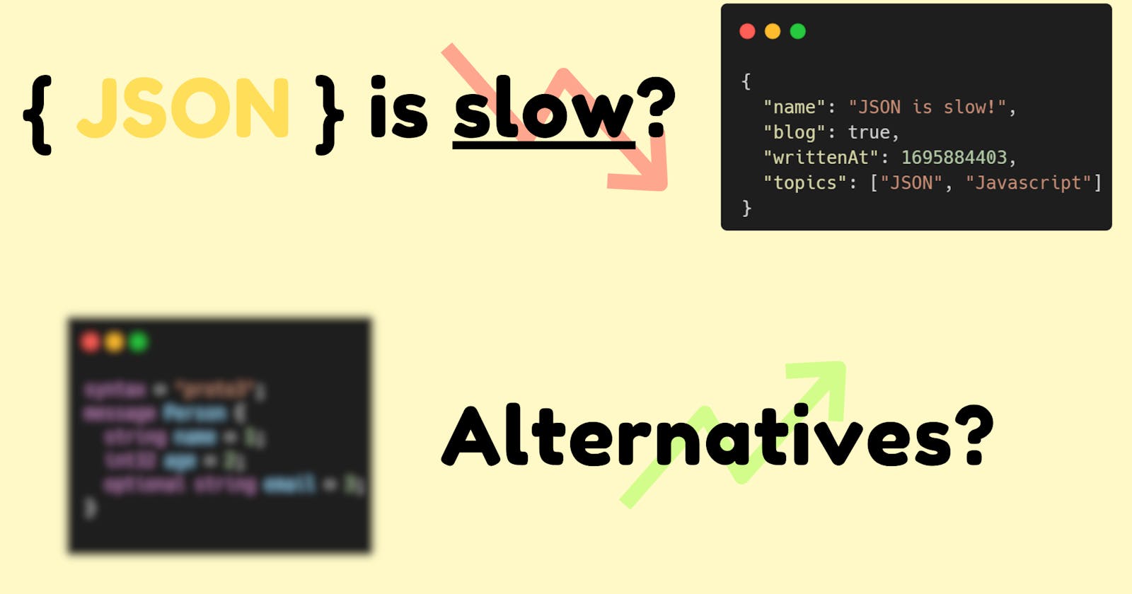 JSON is incredibly slow: Here’s What’s Faster!