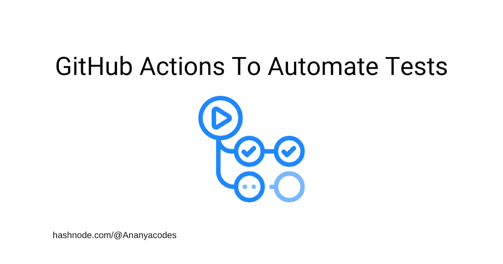 GitHub Actions To Automate Tests
