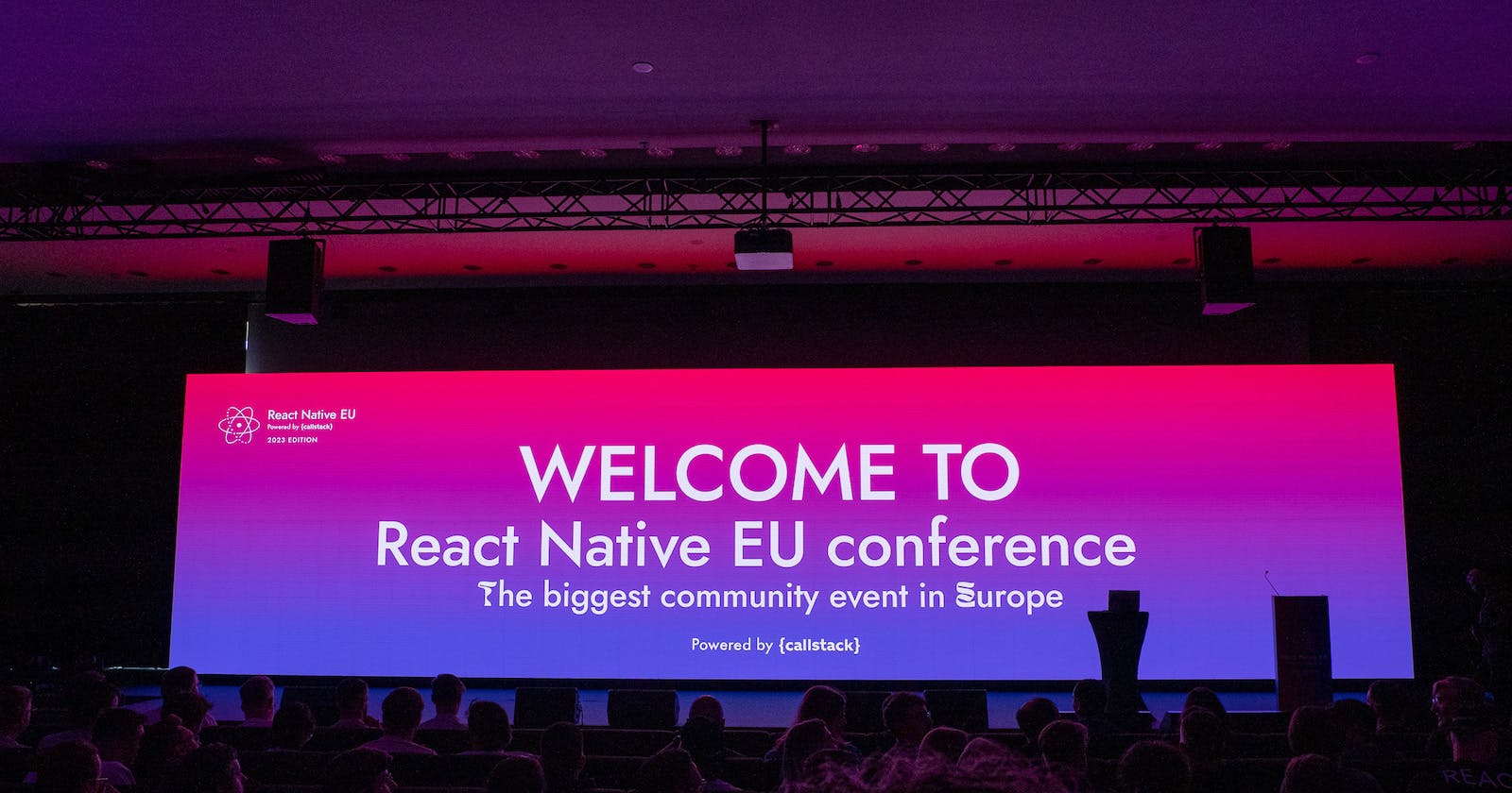 React Native EU 2023 Experience