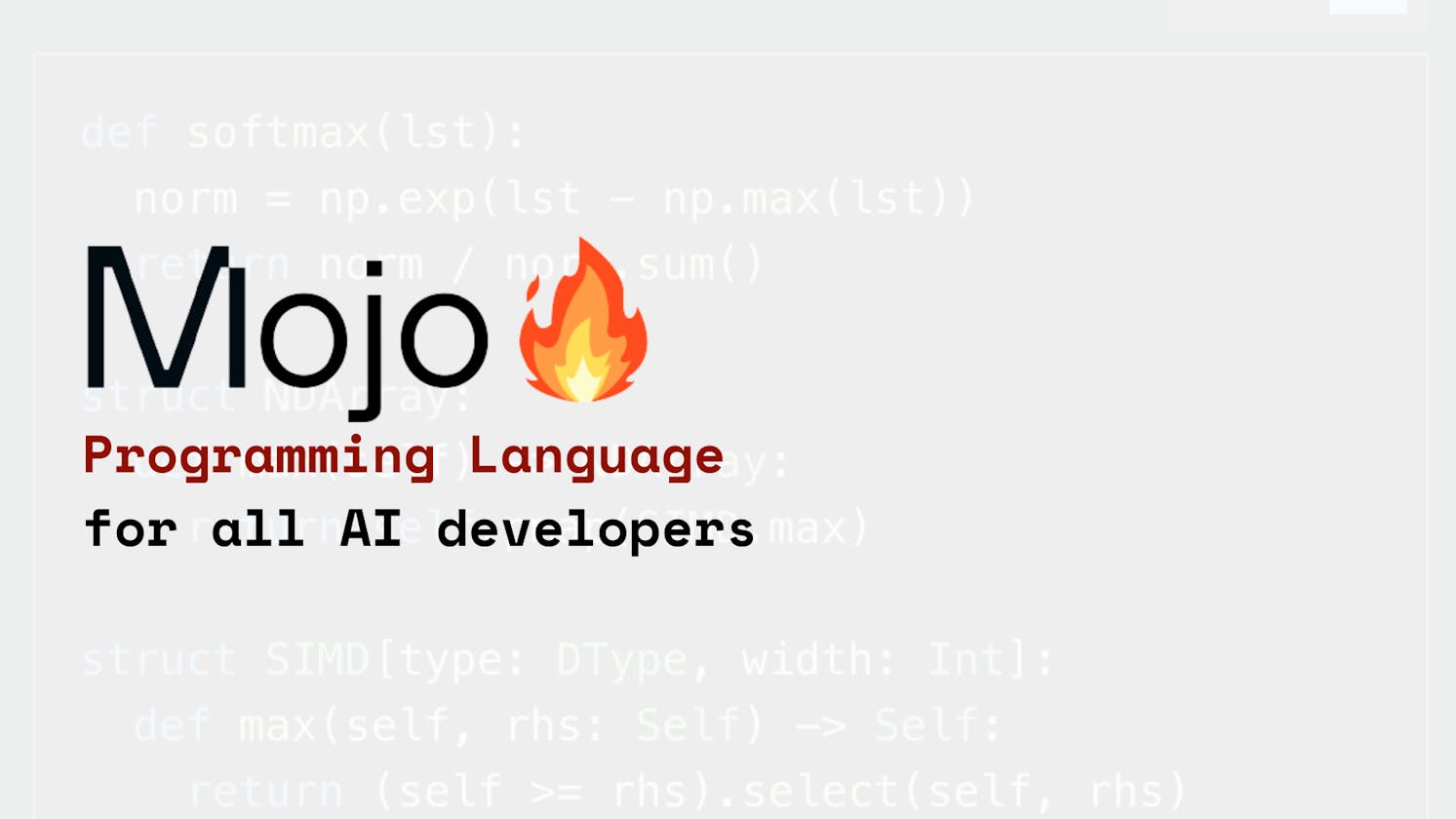 Getting Started with Mojo  ️‍🔥