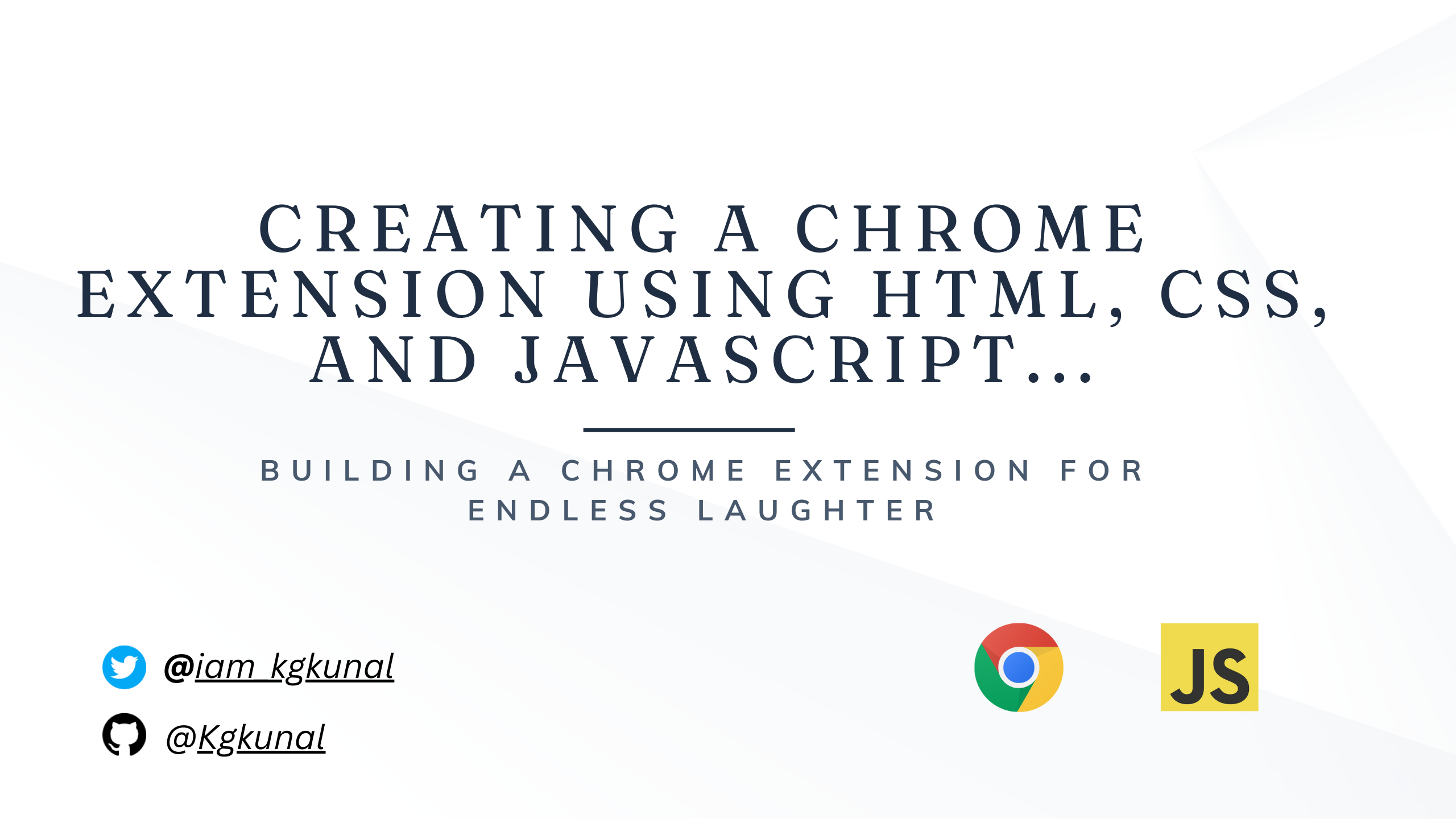 Building a Chrome Extension for Endless Laughter