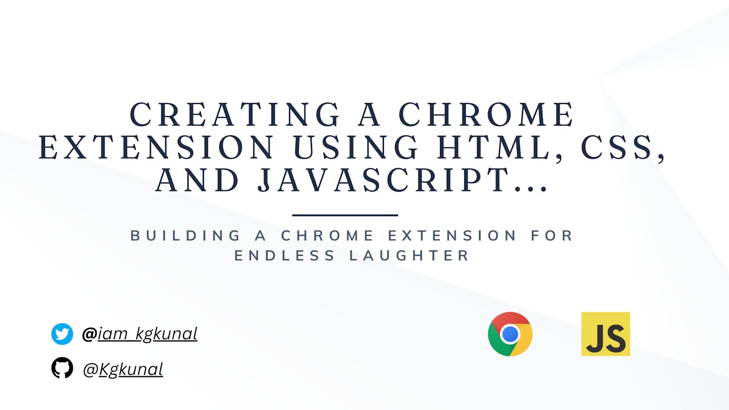 Building a Chrome Extension for Endless Laughter