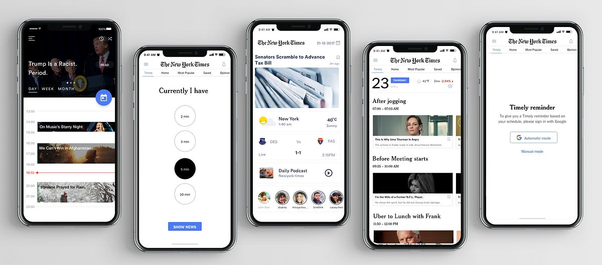 Redesigning the New York Times app — a UX case study