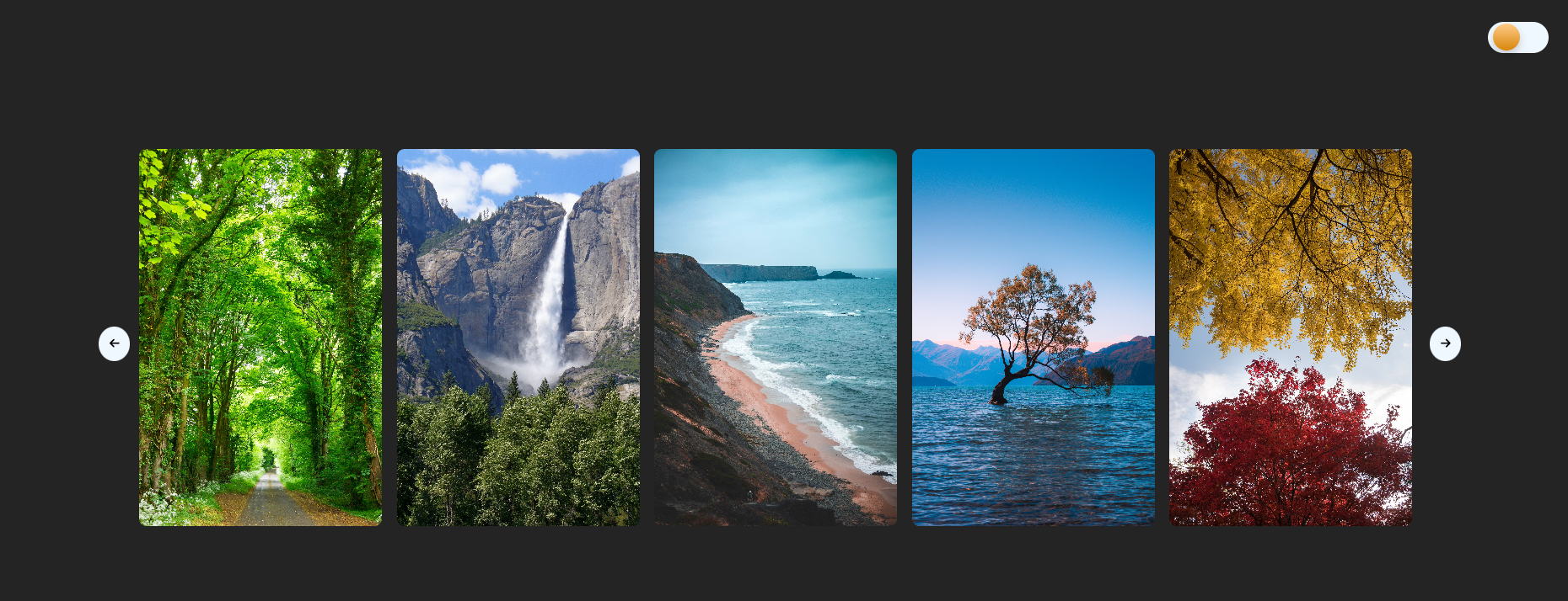 Creating a Modern Image Slider Using HTML, CSS, and Vanilla JavaScript