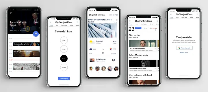 A Fresh Look at News Consumption: The New York Times App UX Redesign