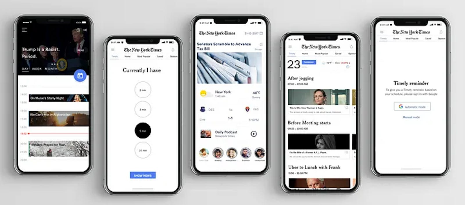 A Fresh Look at News Consumption: The New York Times App UX Redesign