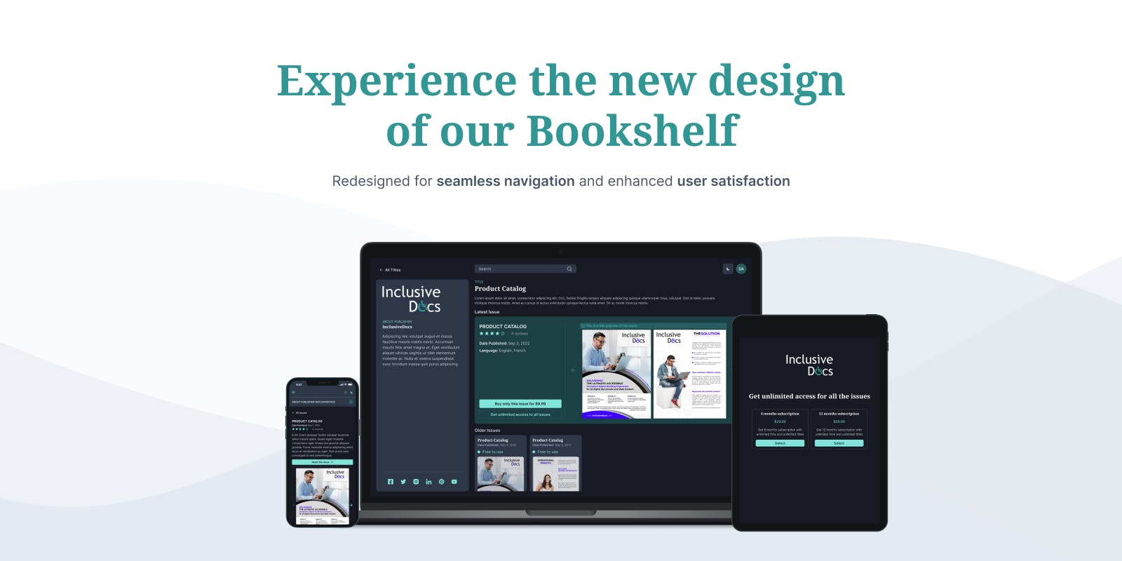 Move the Needle on Our Redesigned Bookshelf and Mobile