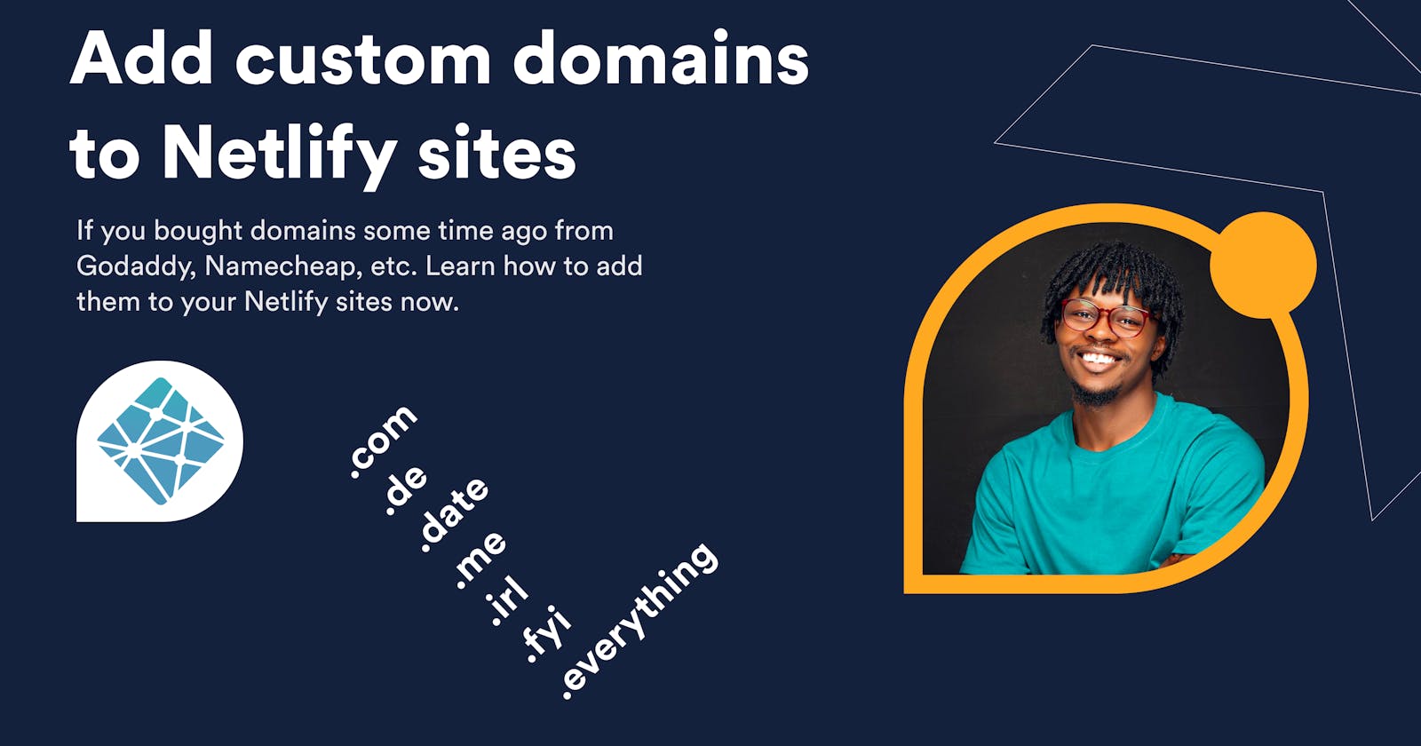 How to add custom domains to Netlify sites!