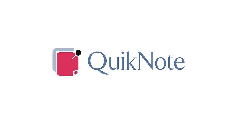 My thoughts after creating a note web app | QuikNote