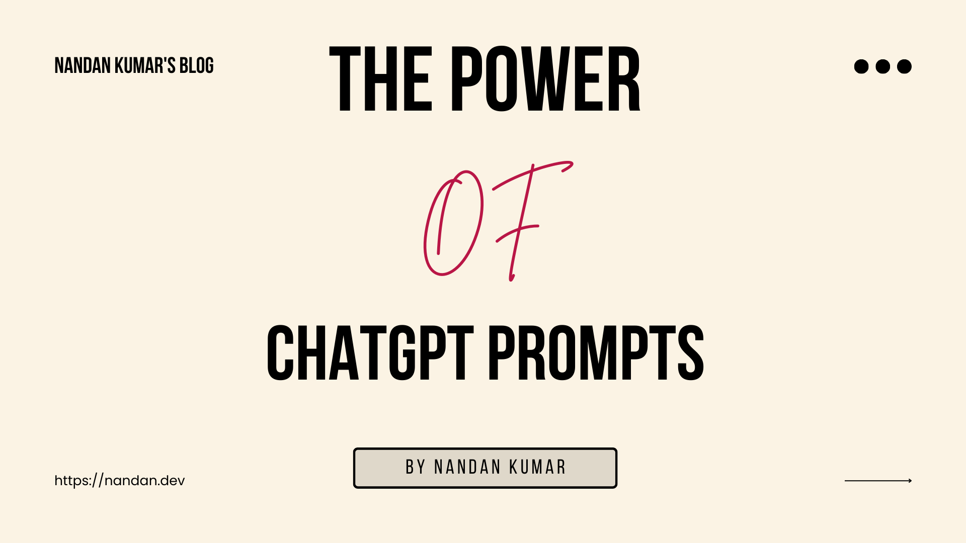 The Power of ChatGPT Prompts: Unleashing Creativity and Utility..!!