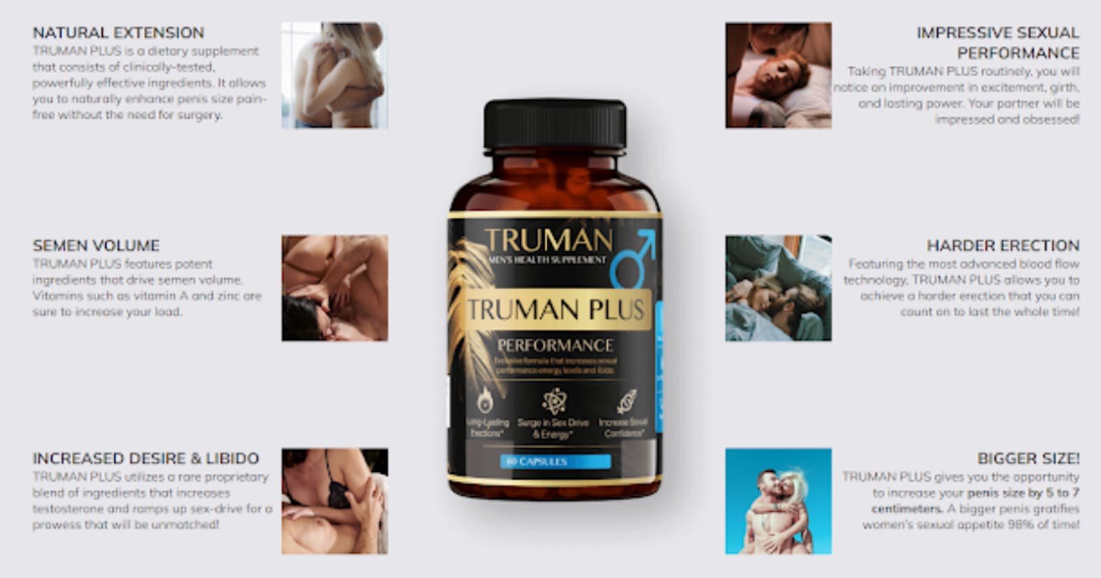 Truman Plus Male Enhancement {USA} Improve Sexual Health!