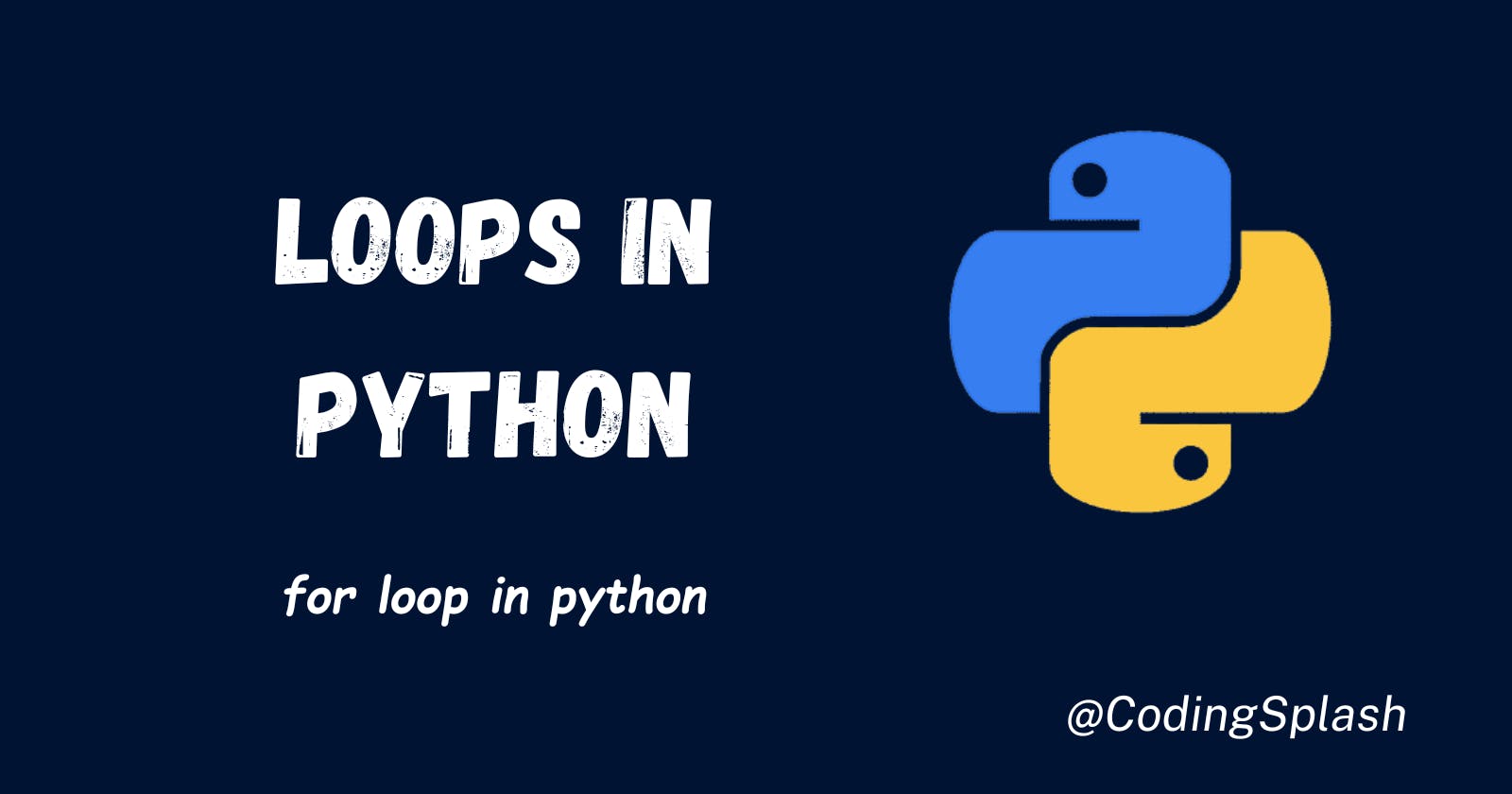 Day15- For Loops in Python