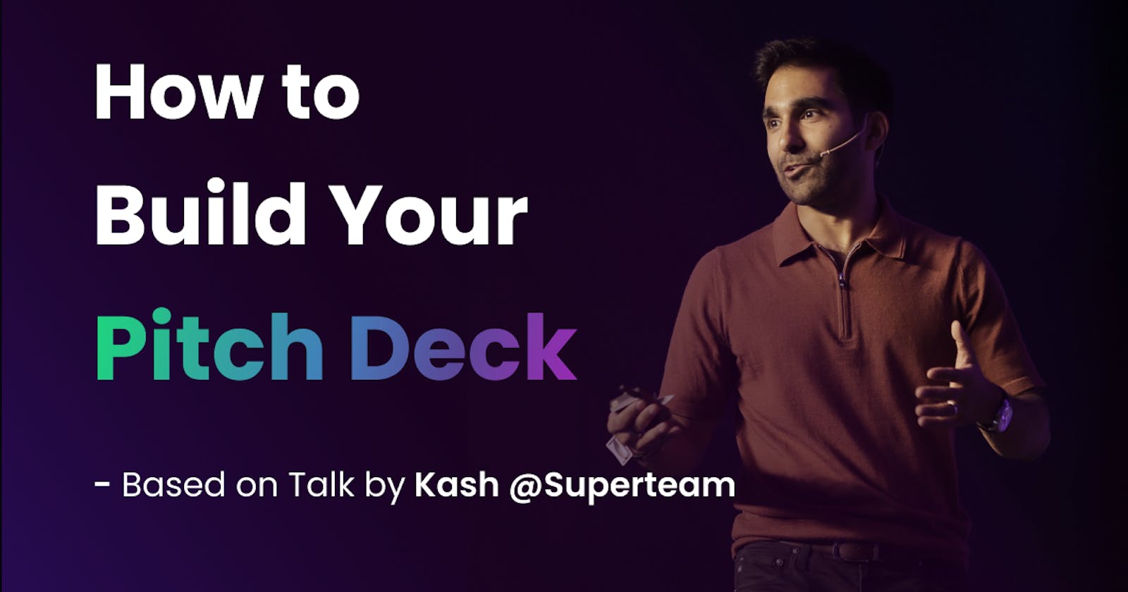 Building your Pitch Deck