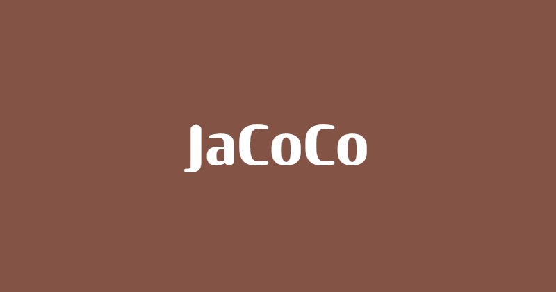 Jacococ JaCoCo