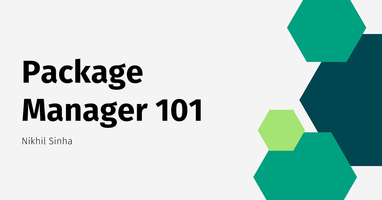 Package Manager 101