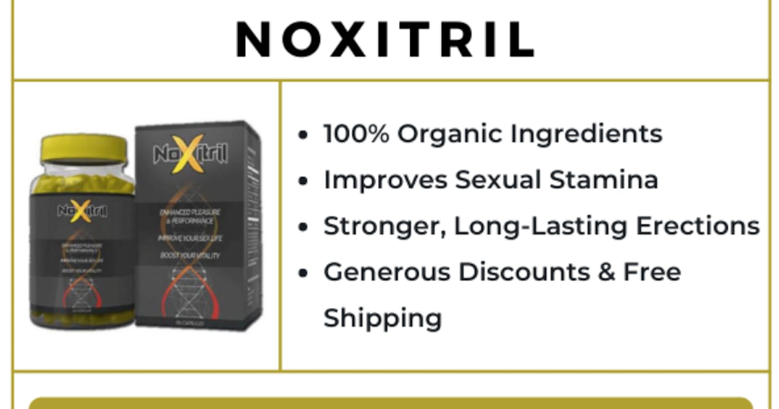 Noxitril Male Enhancement: Testosterone Booster That Works or a Waste of Money? 15 Days Results