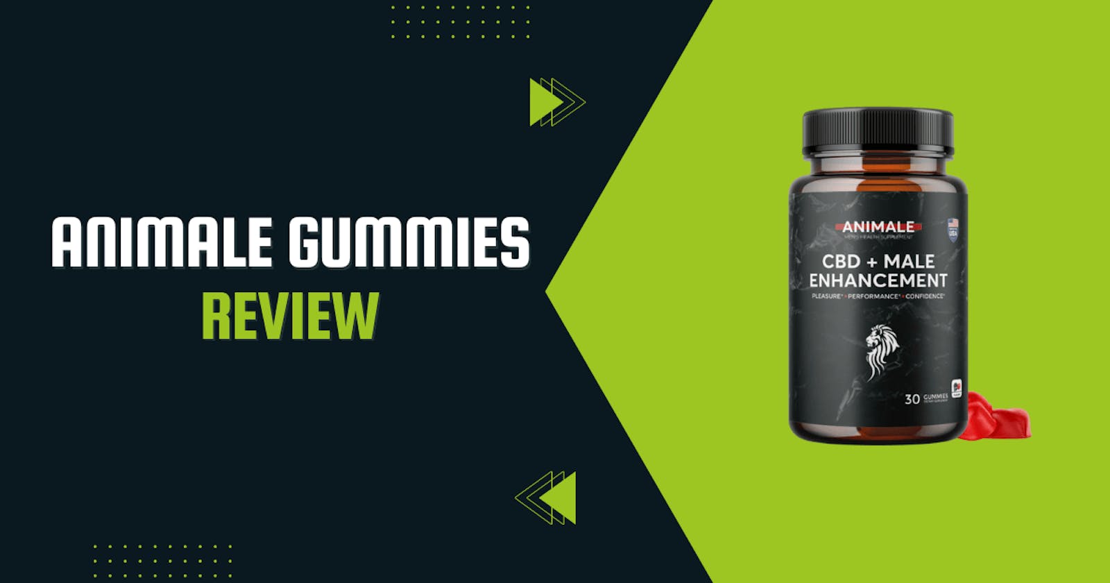 Animale CBD Gummies Reviews For Better Health Enhancement: Shocking Price & Benefits On Male & Female !